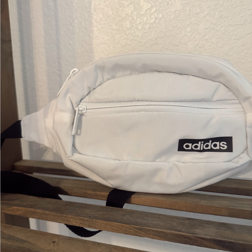 Adidas Men's White Belt Bag